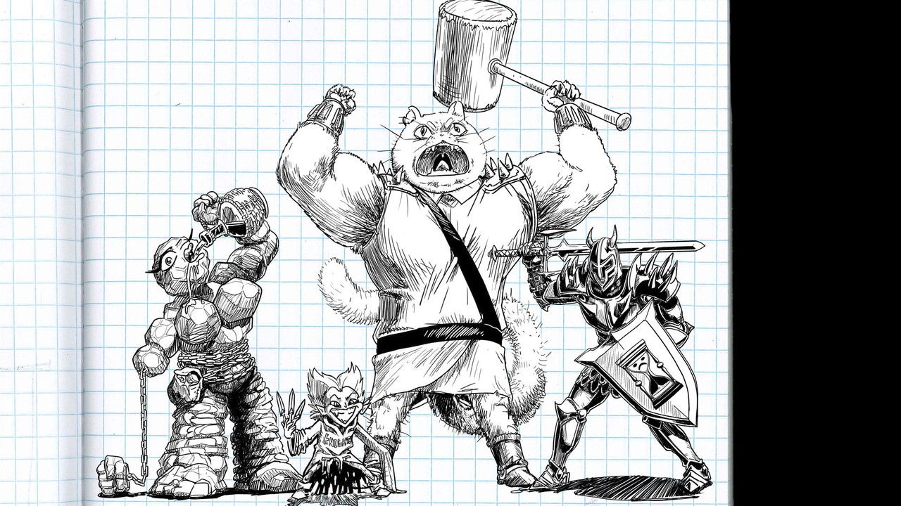 Draw Your Weapons backdrop