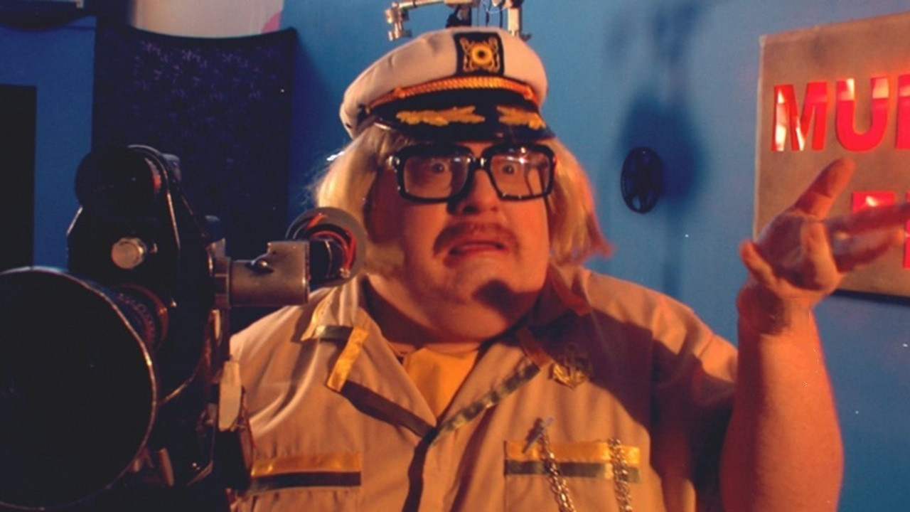 The Disco Exorcist backdrop