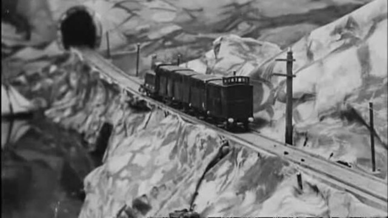 A Railway Collision backdrop