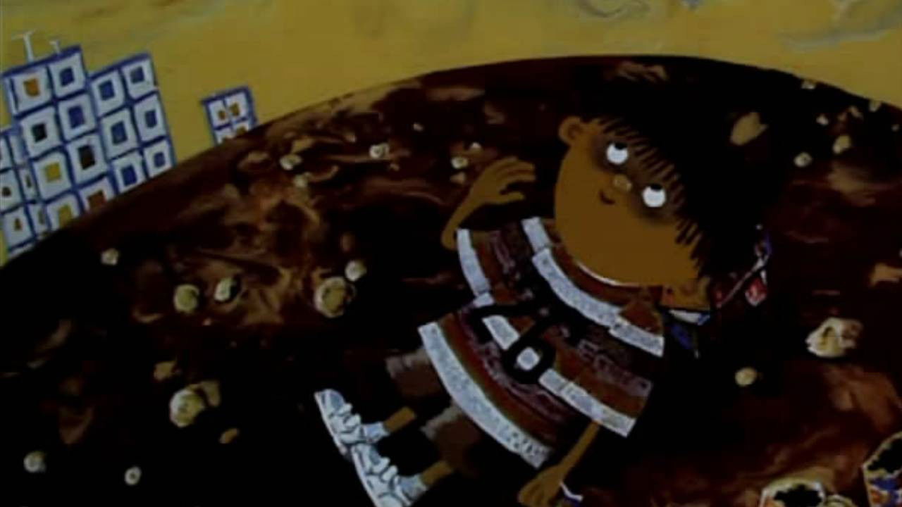 If a Stone Is Thrown Up... backdrop