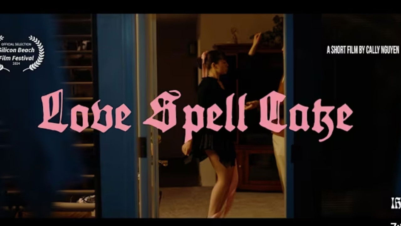 Love Spell Cake backdrop