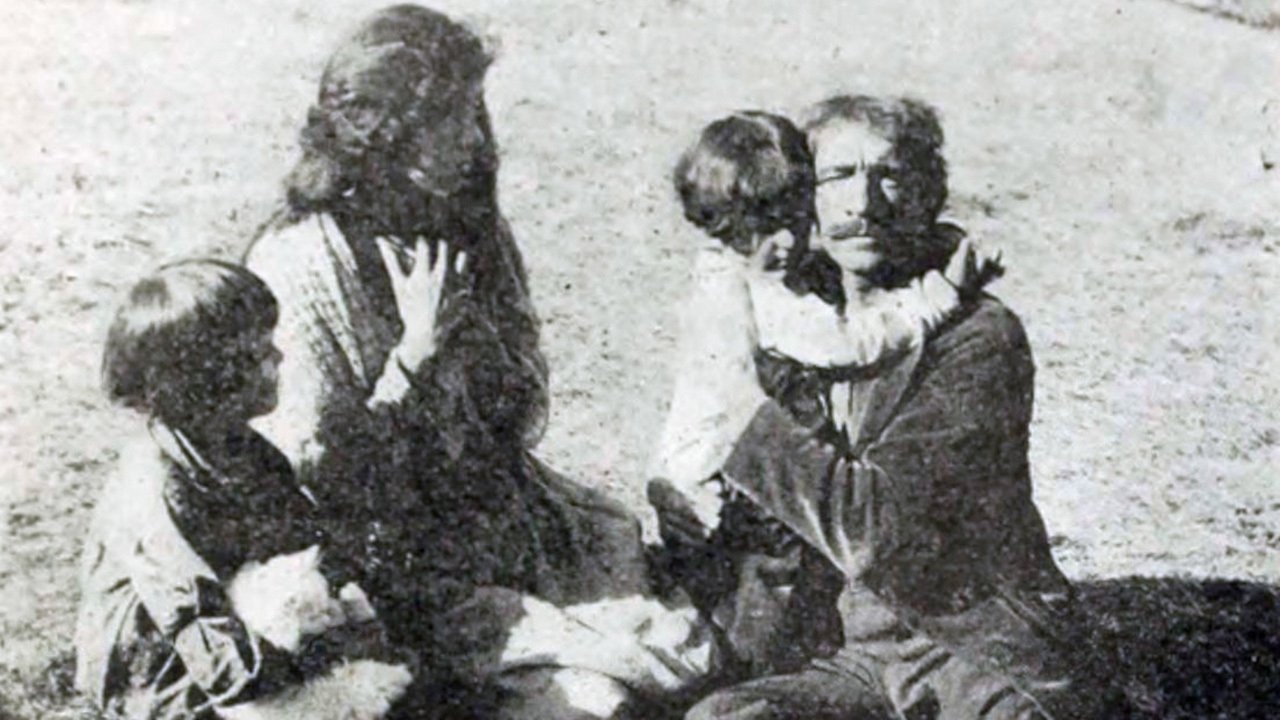 Six-Shooter Andy backdrop