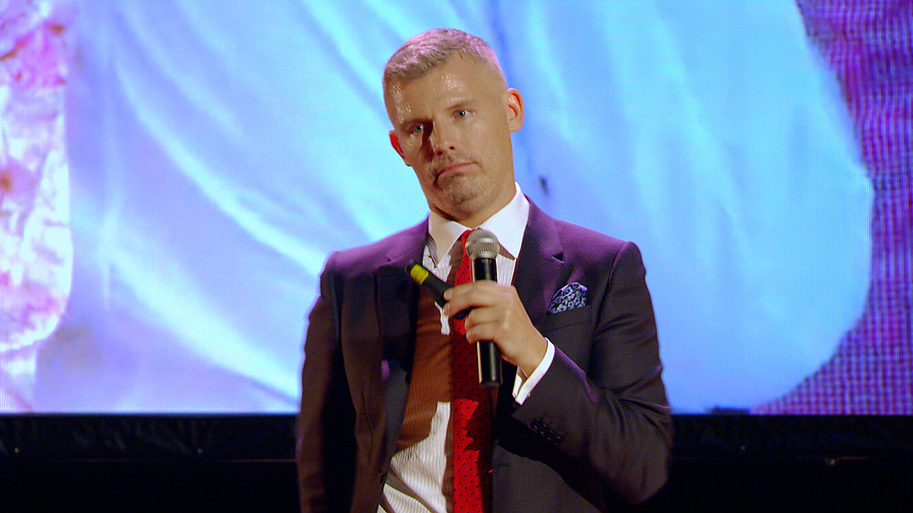 Des Bishop: Made in China backdrop