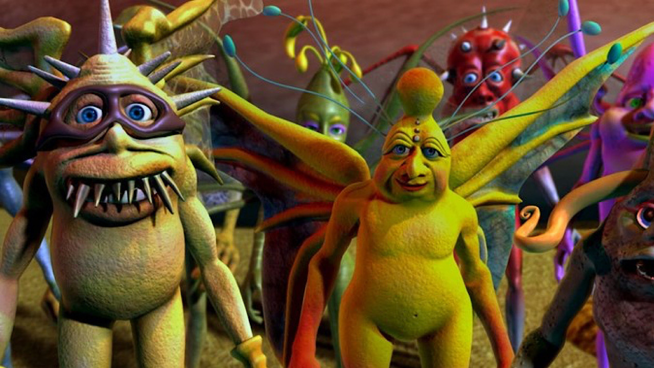 Dwegons and Leprechauns backdrop