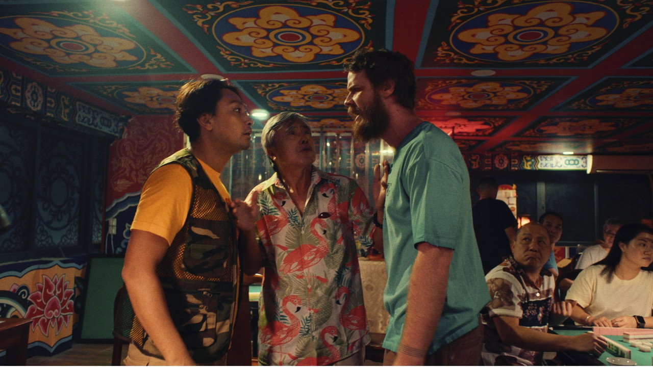 The Violin Case backdrop