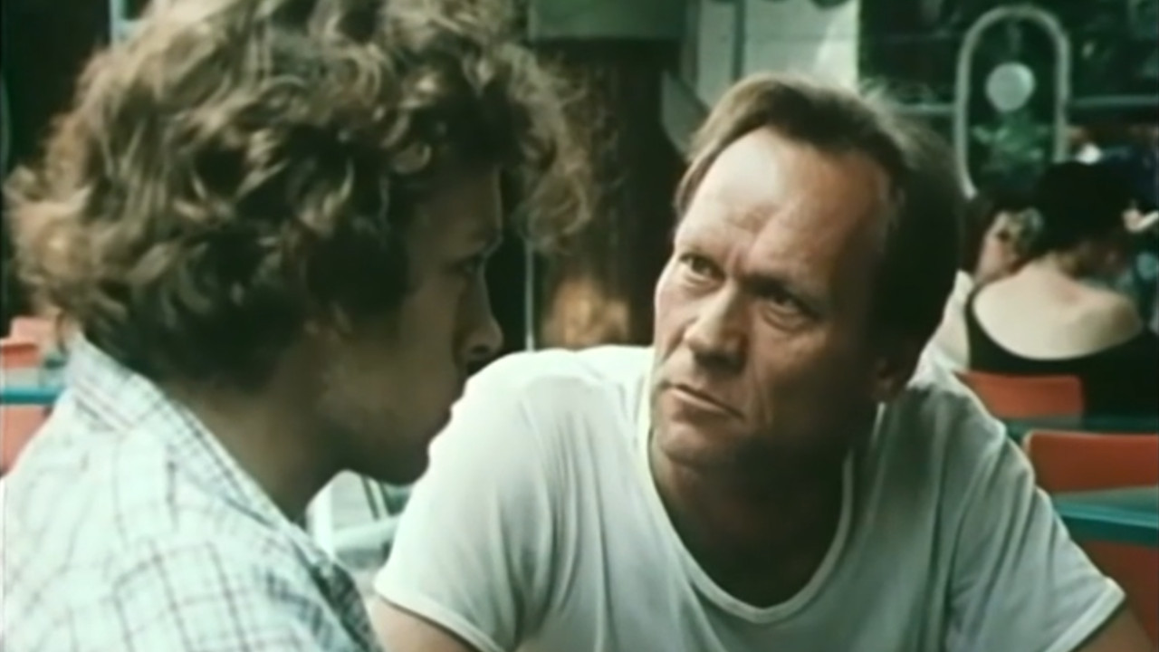 Two on the Bare Ground backdrop