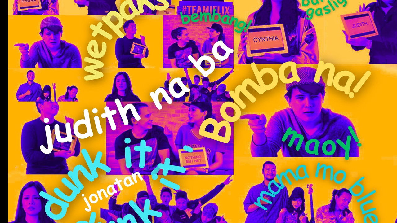 Slang/Along backdrop