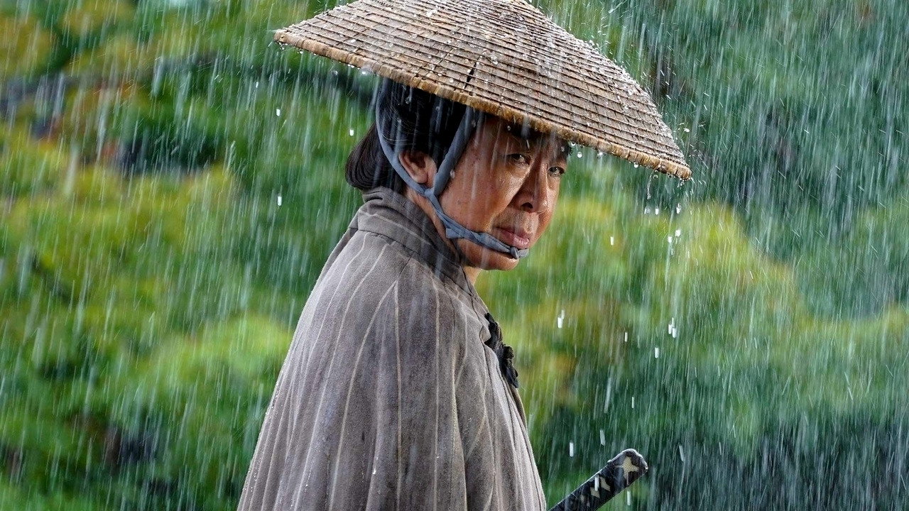 Neck Bowed in the Rain backdrop