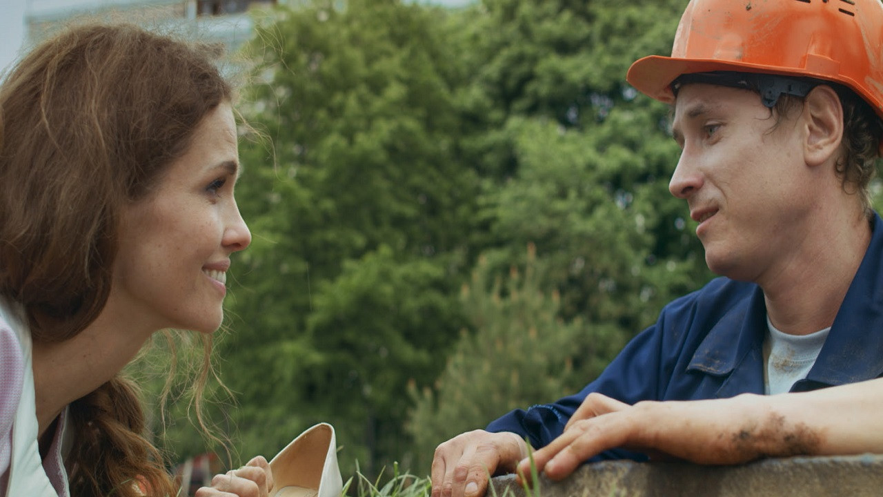 Receptionist backdrop