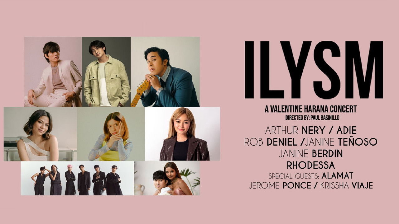 ILYSM...A Valentine Harana Concert backdrop