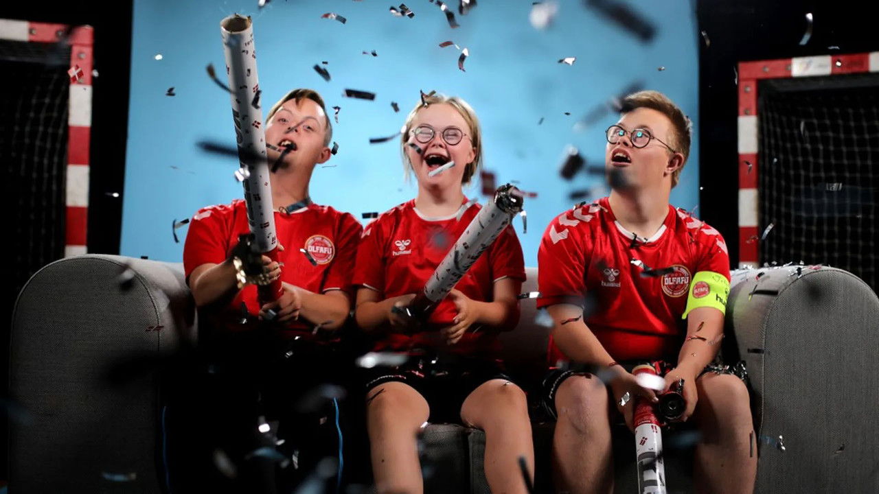 Verdens Lykkeligste Landshold backdrop