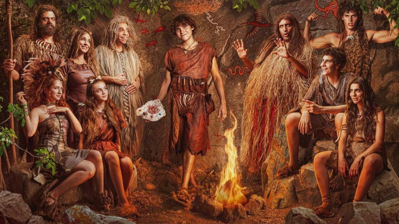 צייר המערות backdrop