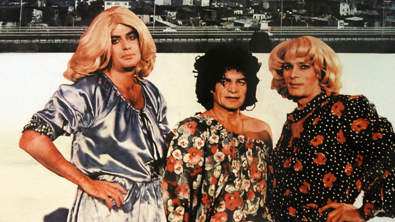 The Three Superboys in the Snow backdrop