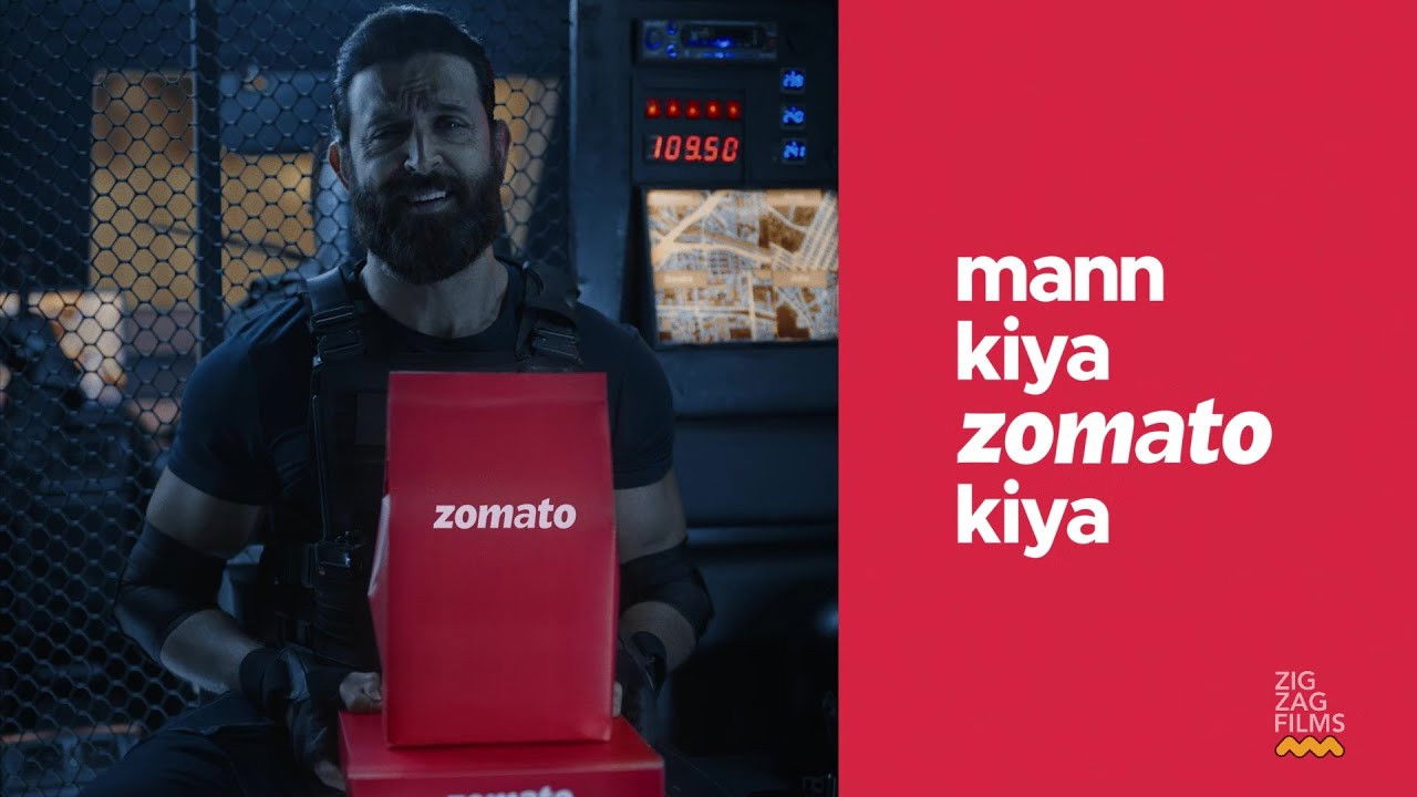 Mann kiya, Zomato kiya backdrop