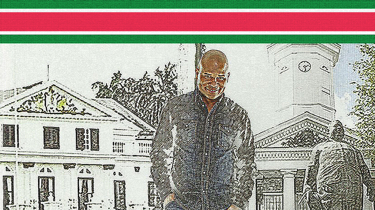 Roué Verveer: Typisch Surinaams backdrop