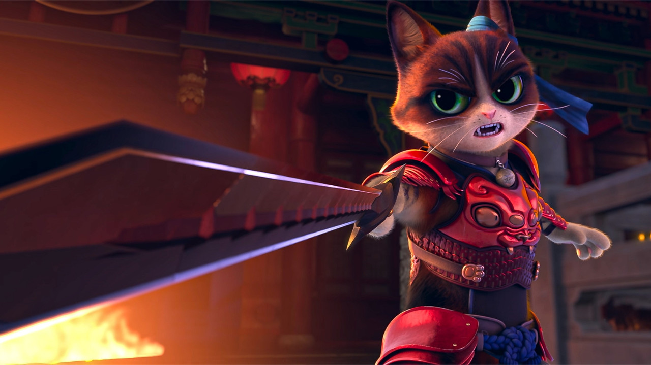 The Royal Cat backdrop