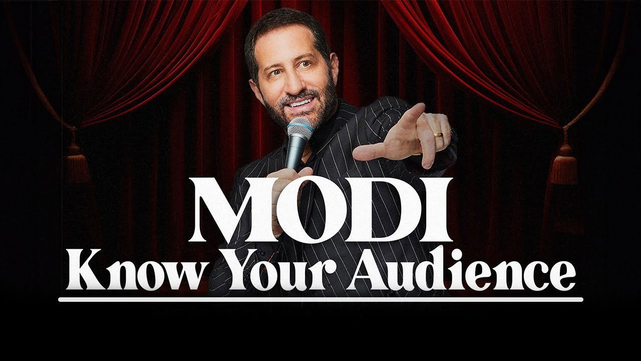 Modi: Know Your Audience backdrop