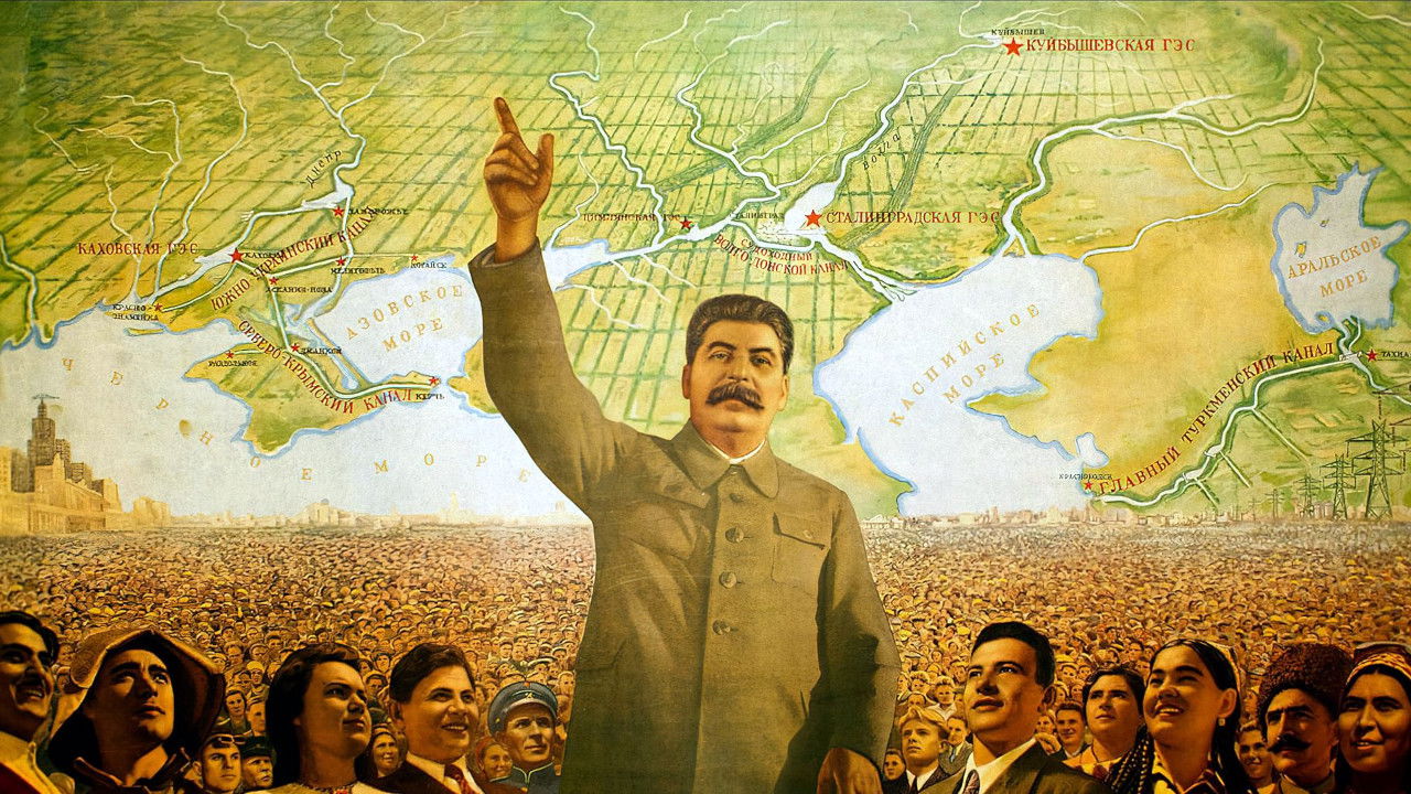 The Red Empire backdrop