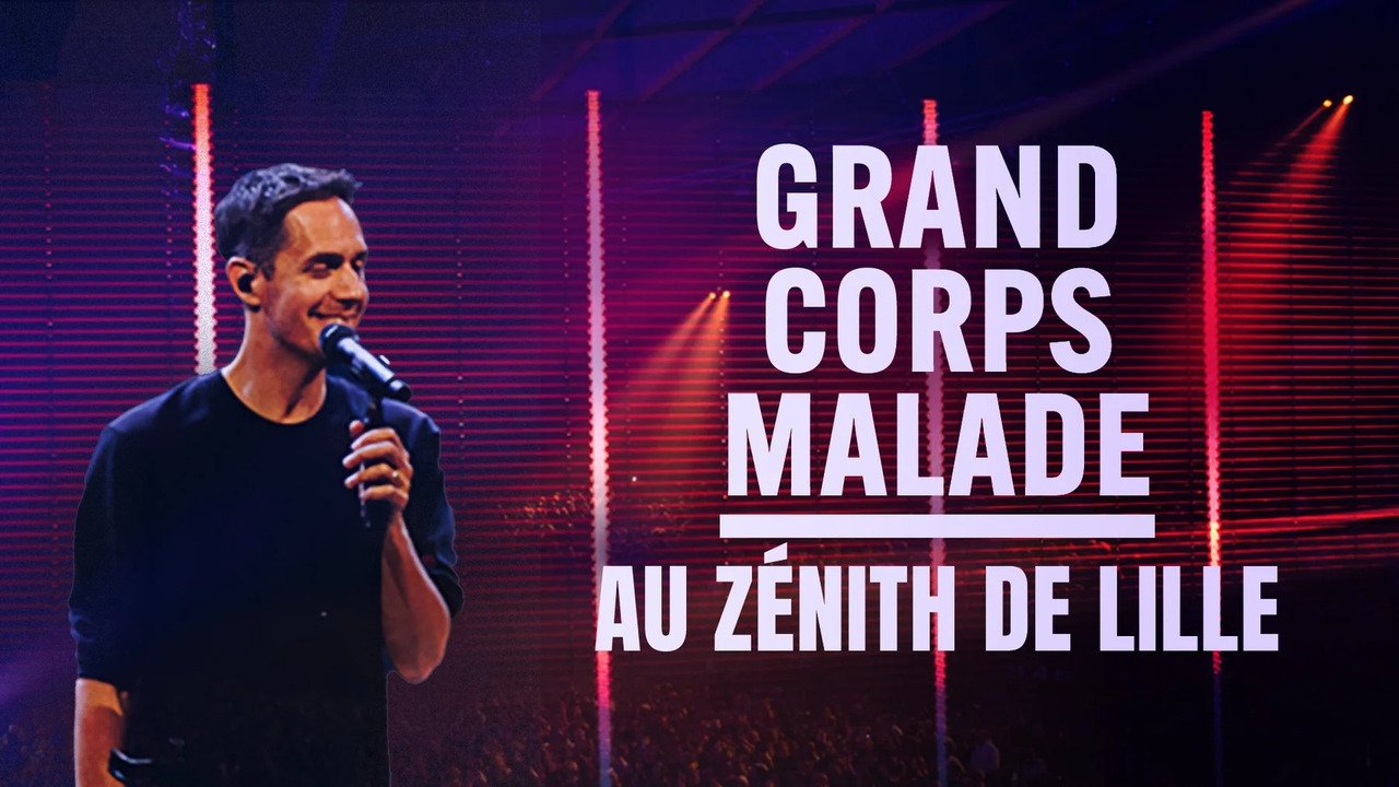 Grand Corps Malade au Zénith de Lille backdrop