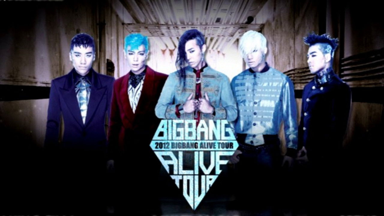 BIGBANG ALIVE TOUR 2012 In Seoul backdrop