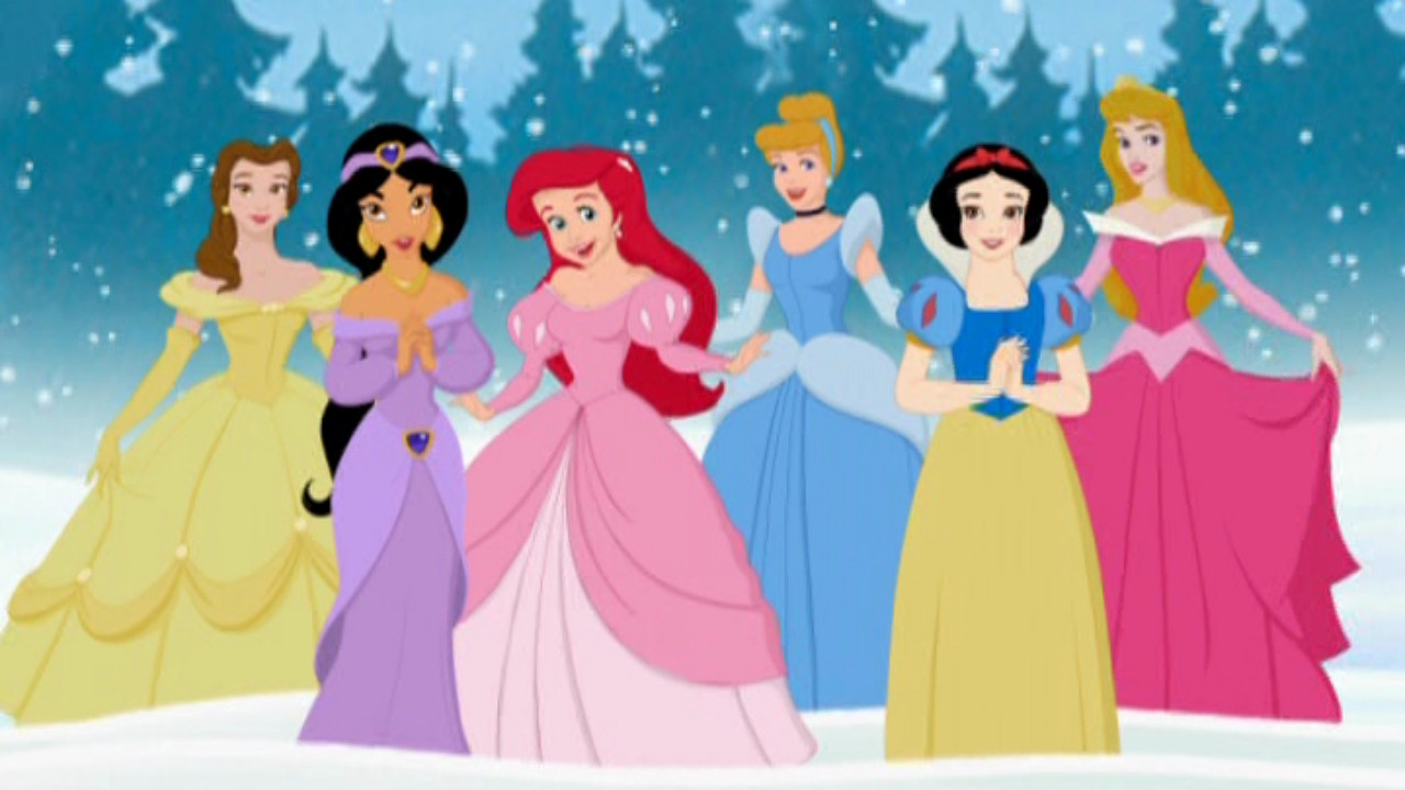 Disney Princess: A Christmas of Enchantment backdrop