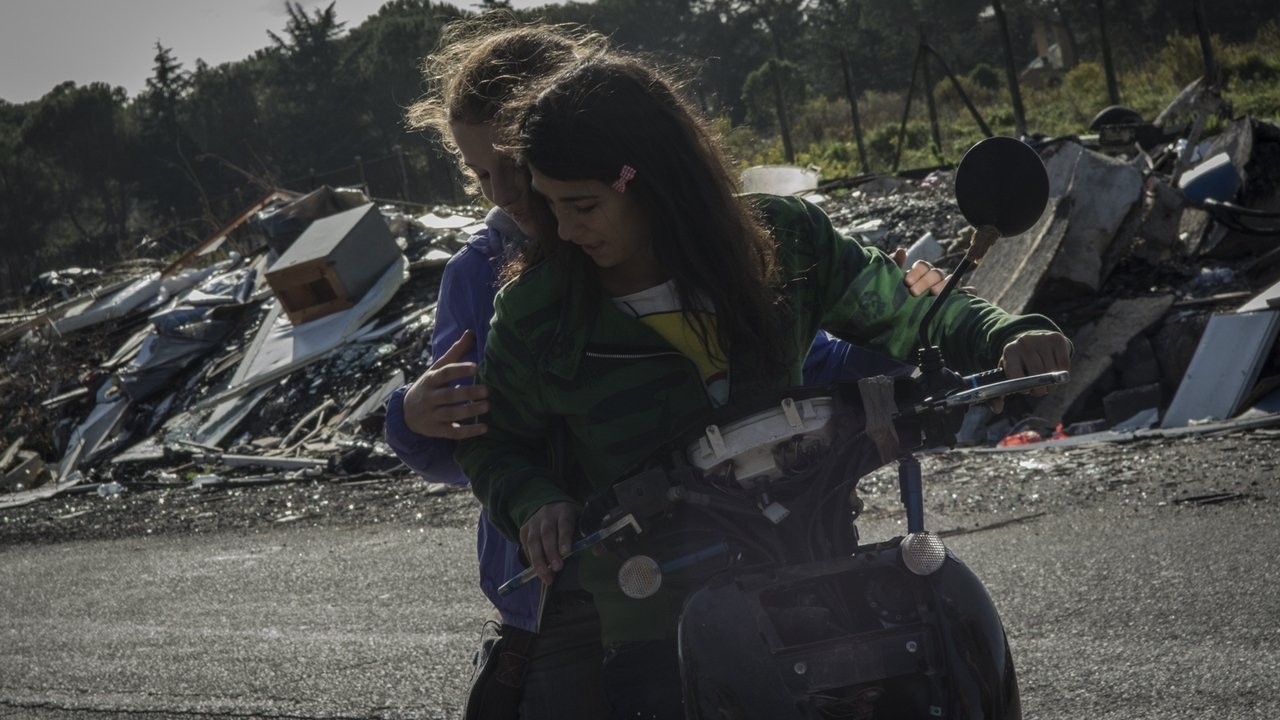 Girl in Flight backdrop
