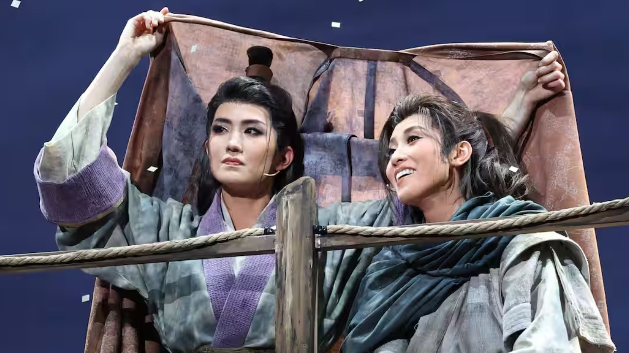 Balhae Blurred in Rain backdrop