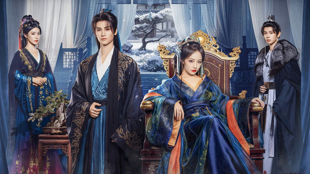 Sharp Blade in the Snow backdrop