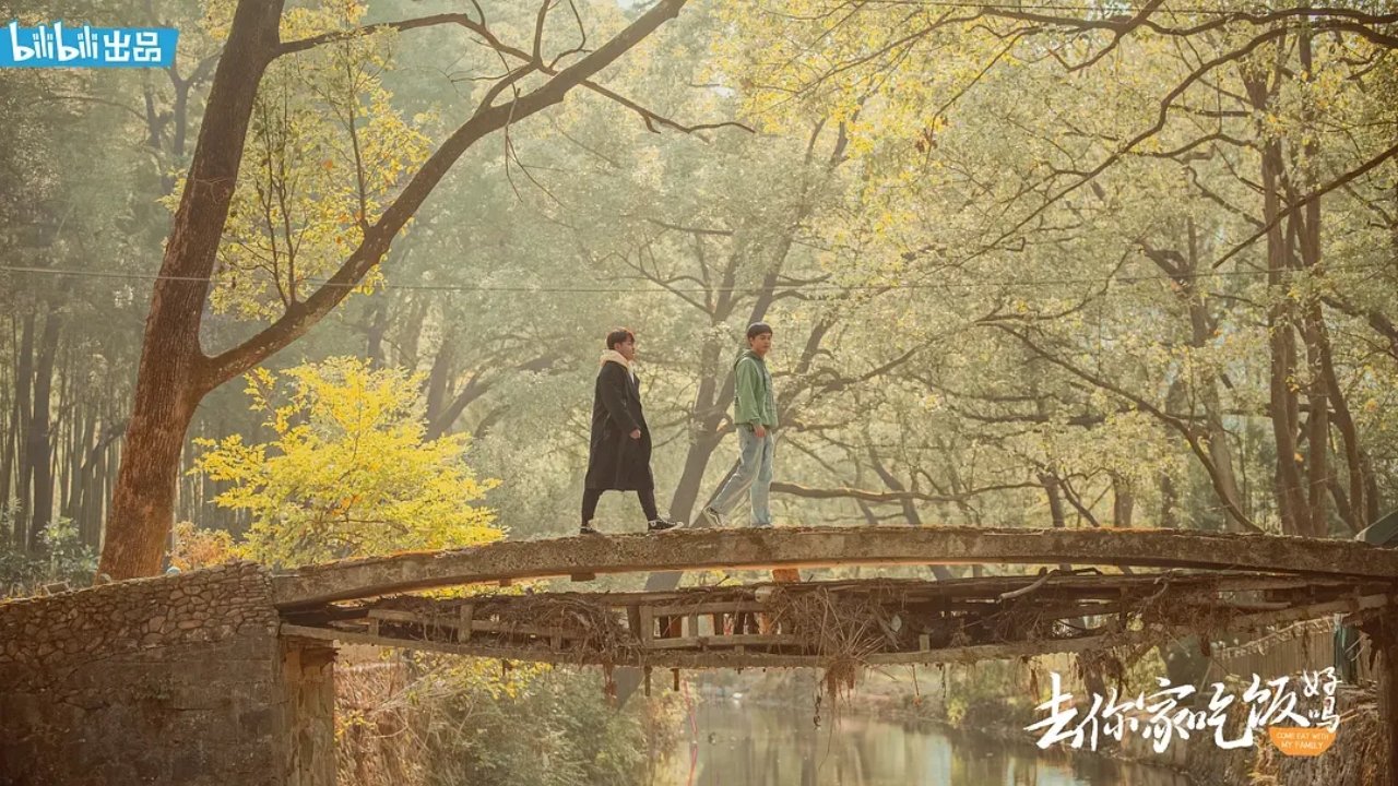 Can I go to your house for dinner? backdrop