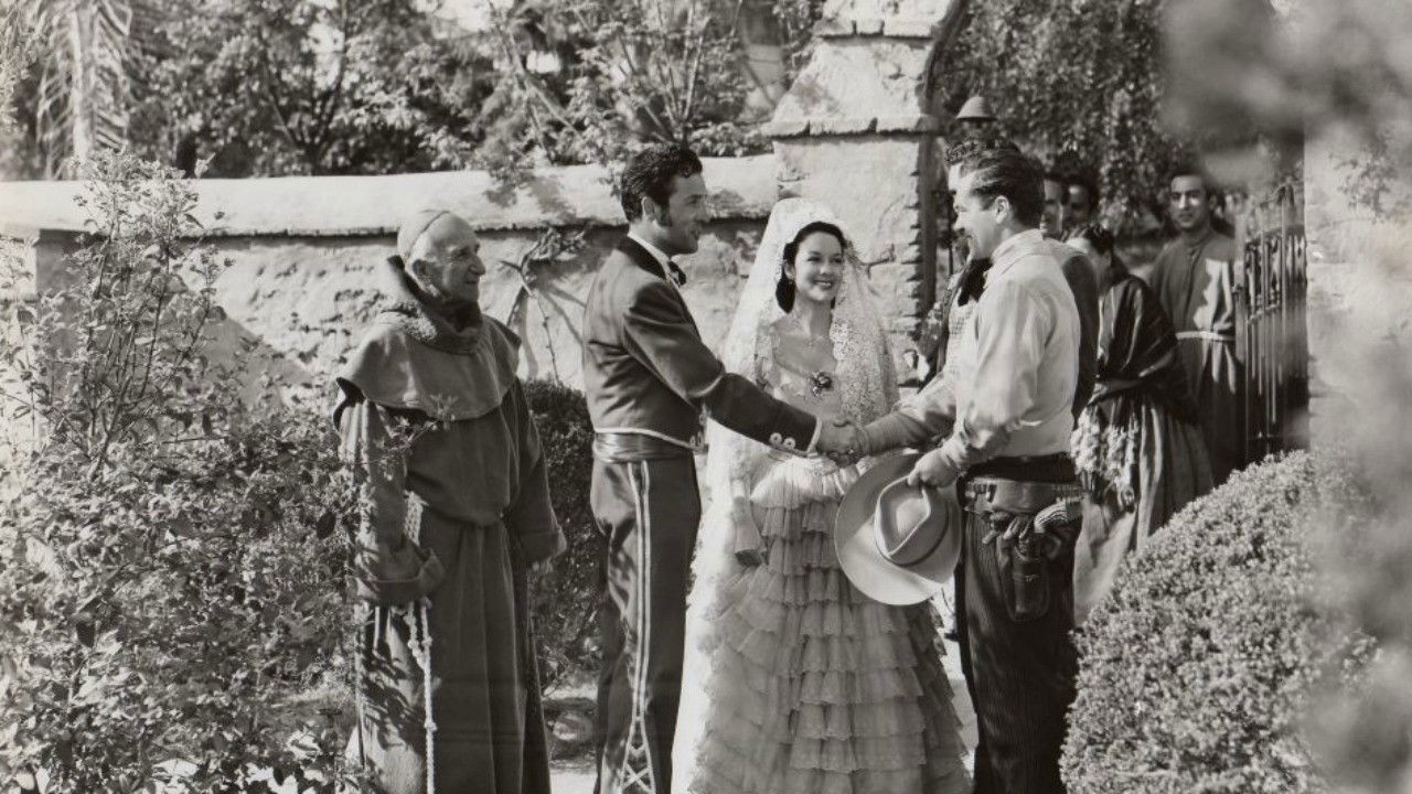 The Mysterious Desperado backdrop