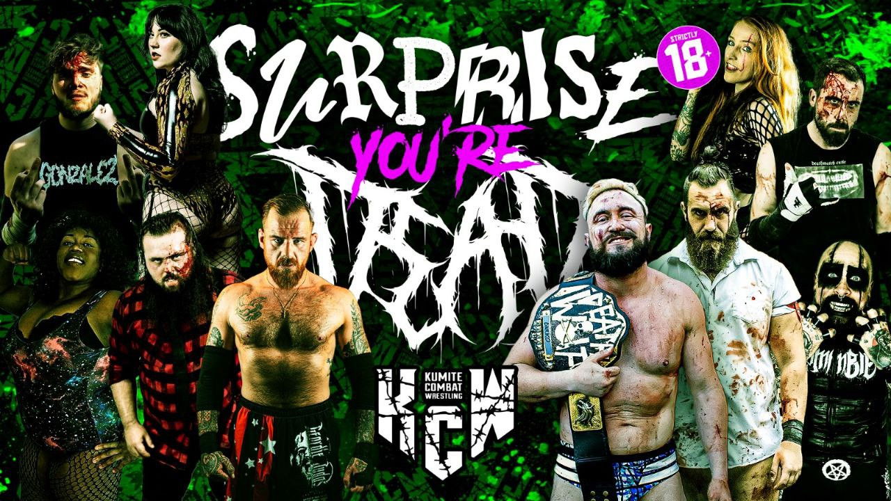 KCW: Surprise! You're Dead backdrop