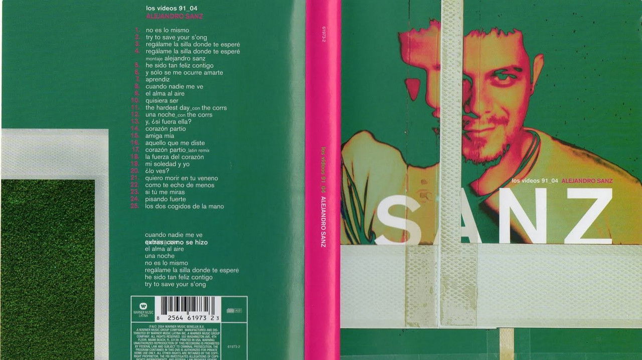 Alejandro Sanz: Los Videos 91-04 backdrop