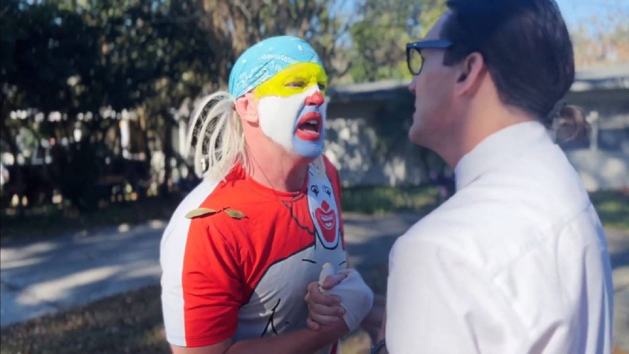 The HARD Times and Life of Clownie Volume II backdrop