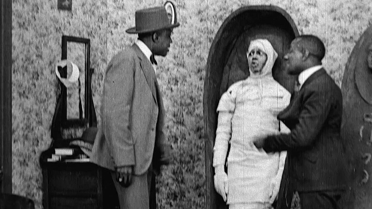 Mercy, the Mummy Mumbled backdrop