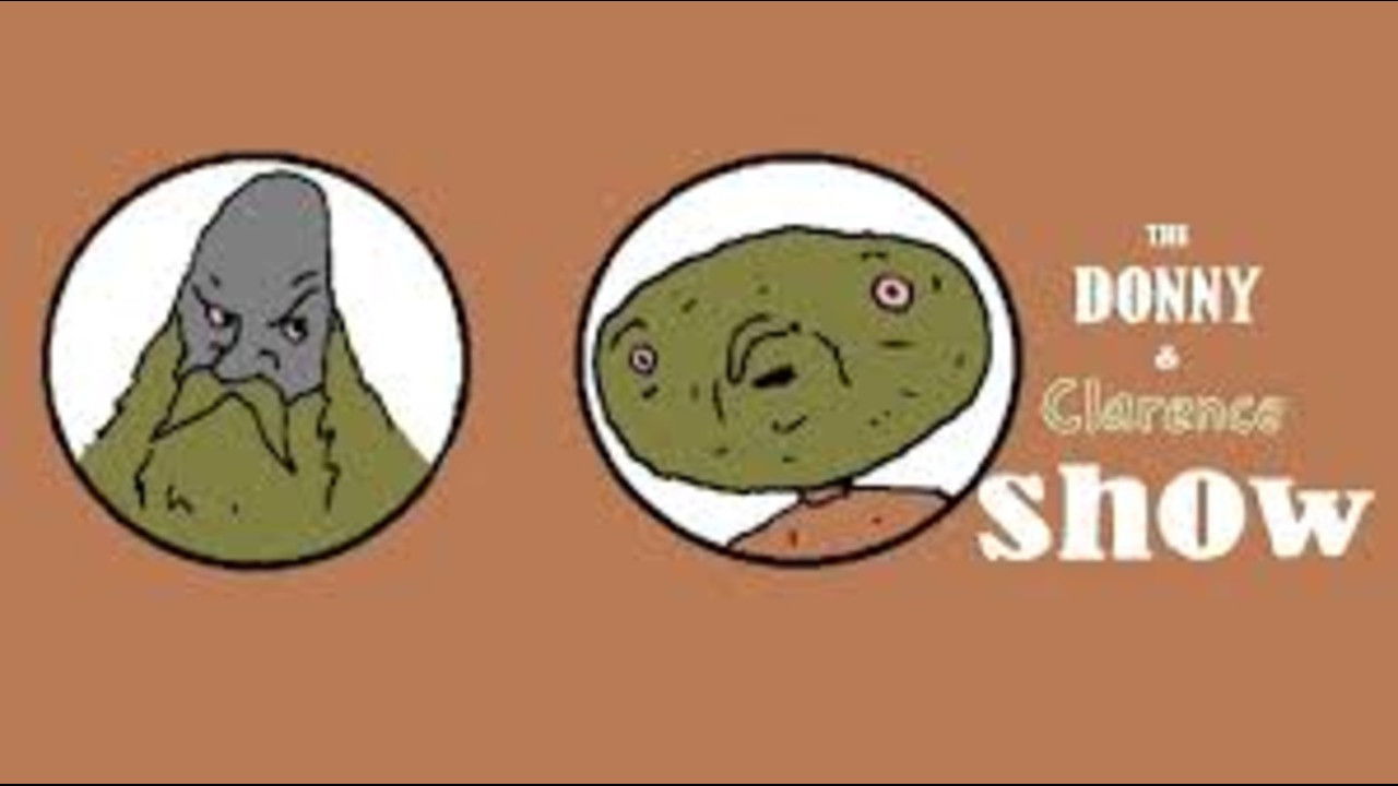 The Donny and Clarence show backdrop