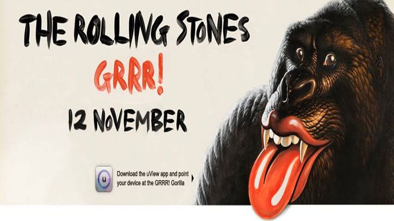 The Rolling Stones: Grrr! backdrop