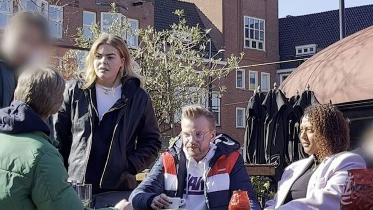 In Your Face backdrop