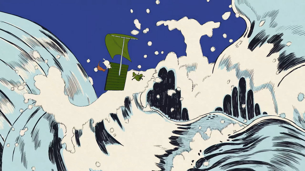 Comet in Moominland backdrop