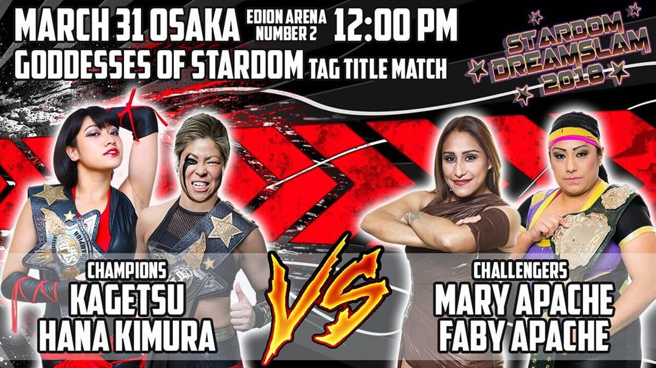 Stardom Dream Slam In Osaka backdrop