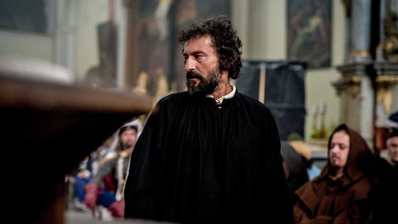 Poslední útěk Jeronýma Pražského backdrop