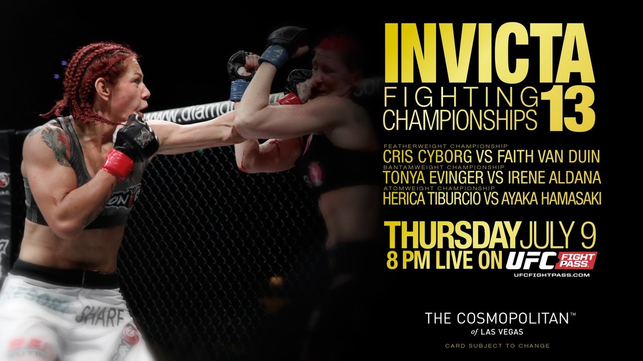 Invicta FC 13: Cyborg vs. Van Duin backdrop