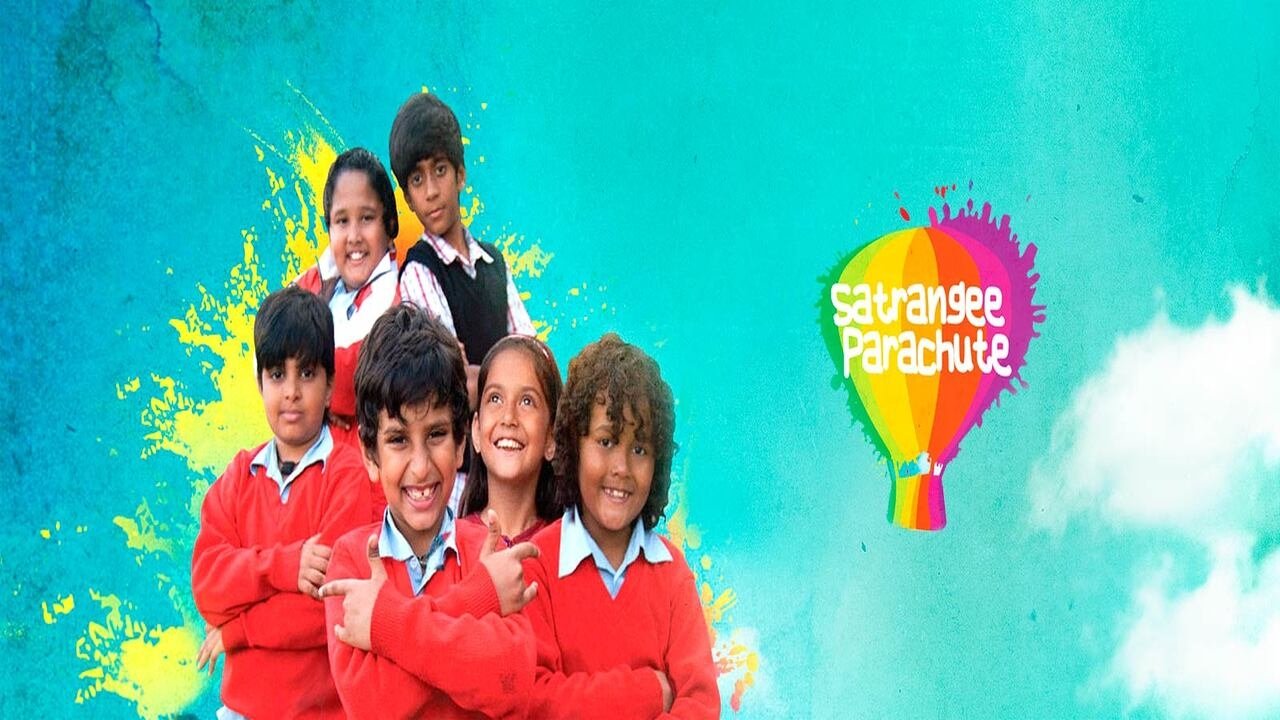 Satrangee Parachute backdrop