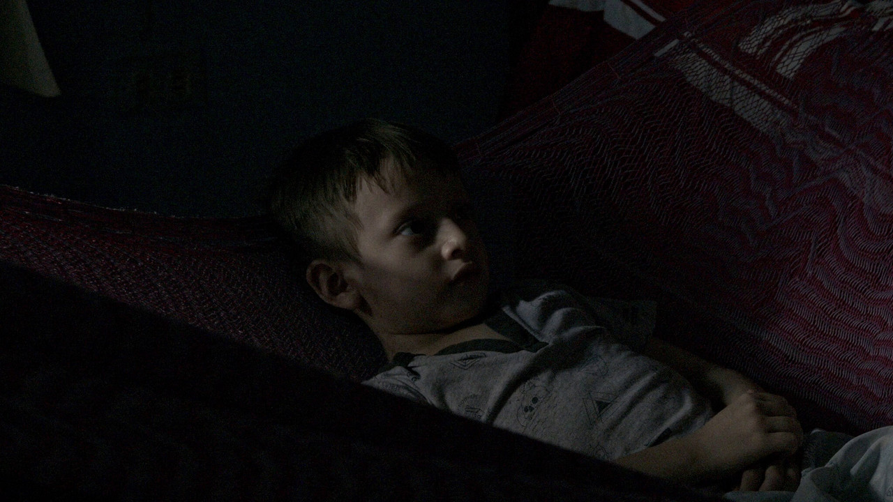 Blue Stomach backdrop