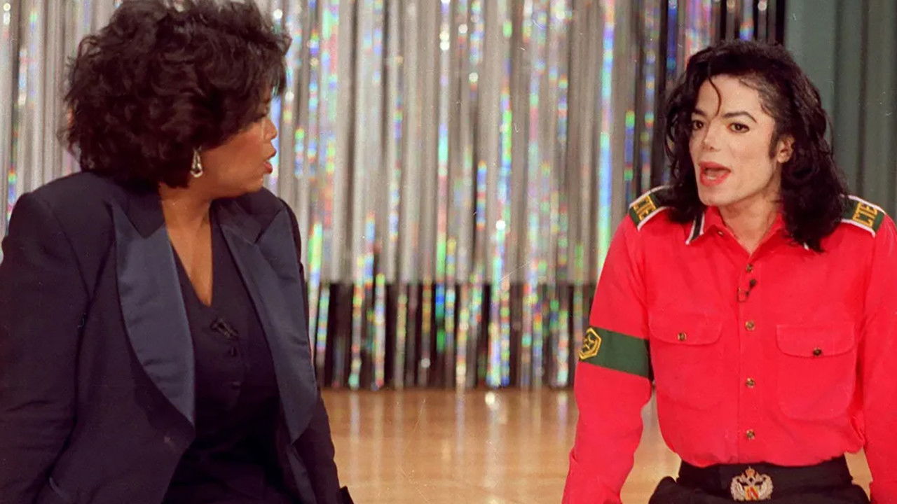 Michael Jackson Talks... to Oprah backdrop