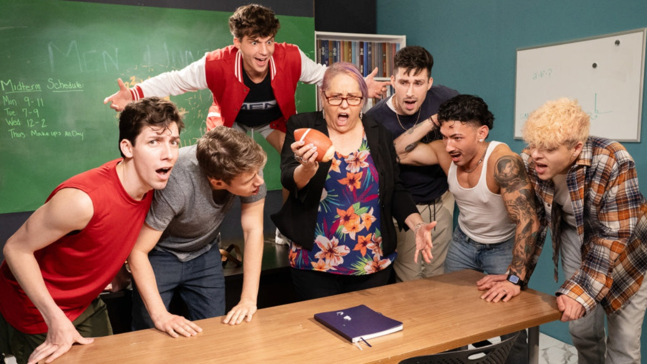 Campus Cock backdrop