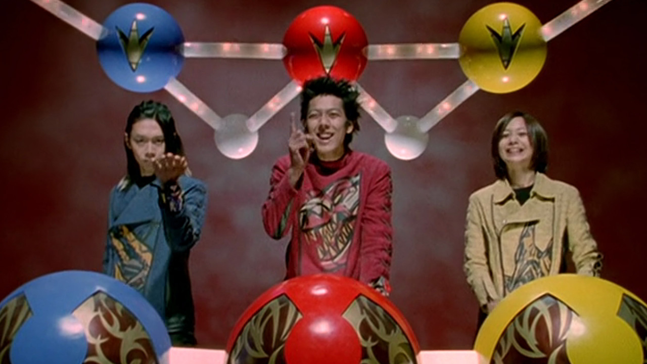 Bakuryuu Sentai Abaranger Super Video: All Bakuryuu Roaring Laughter Battle backdrop