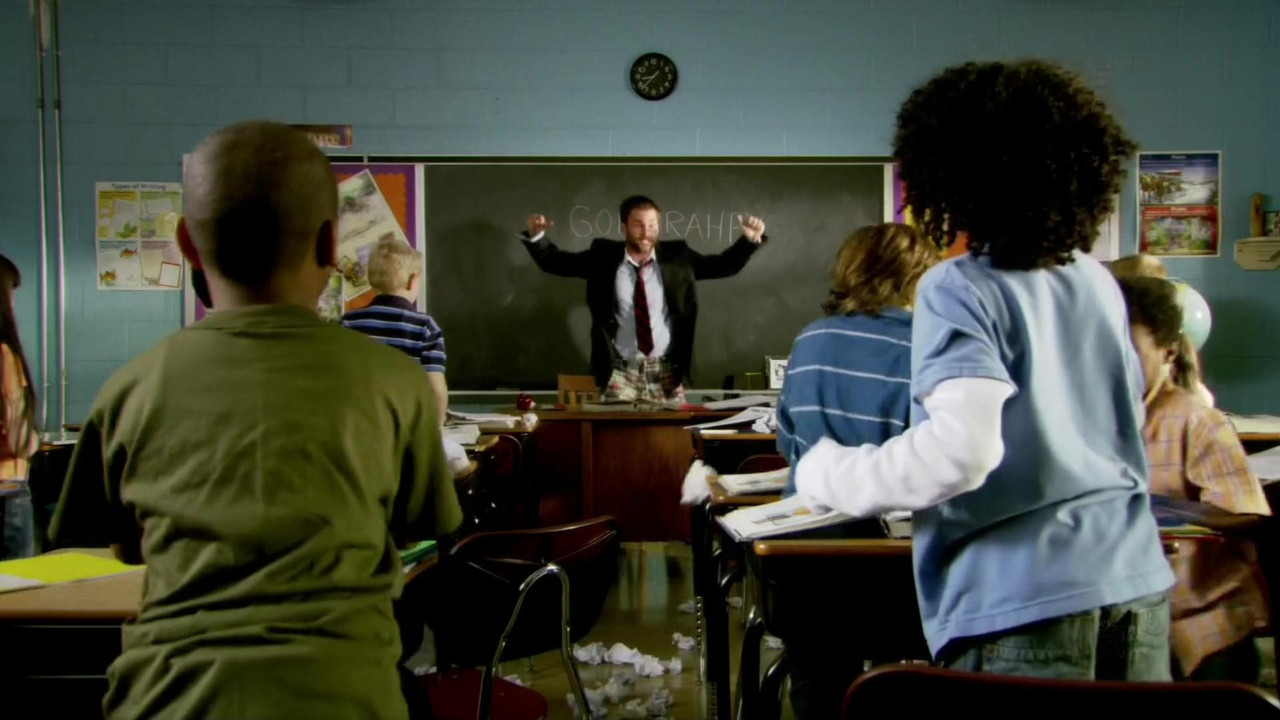 American Loser backdrop