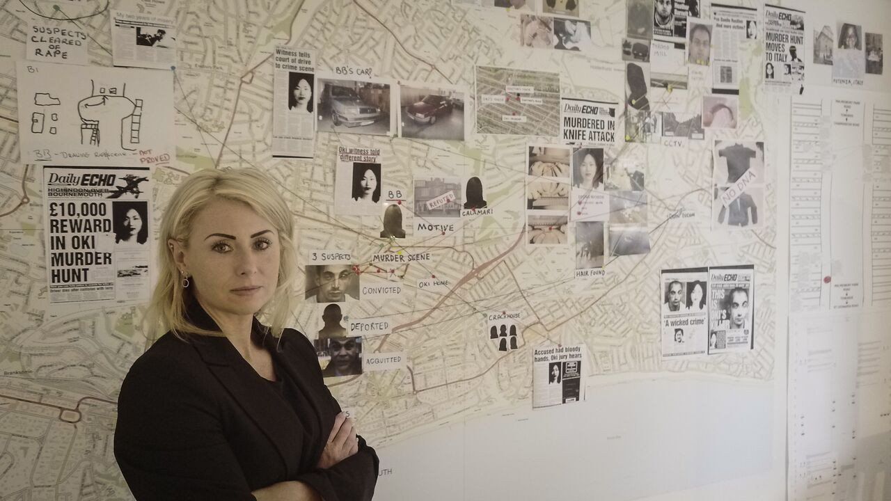 Unsolved: The Man With No Alibi backdrop