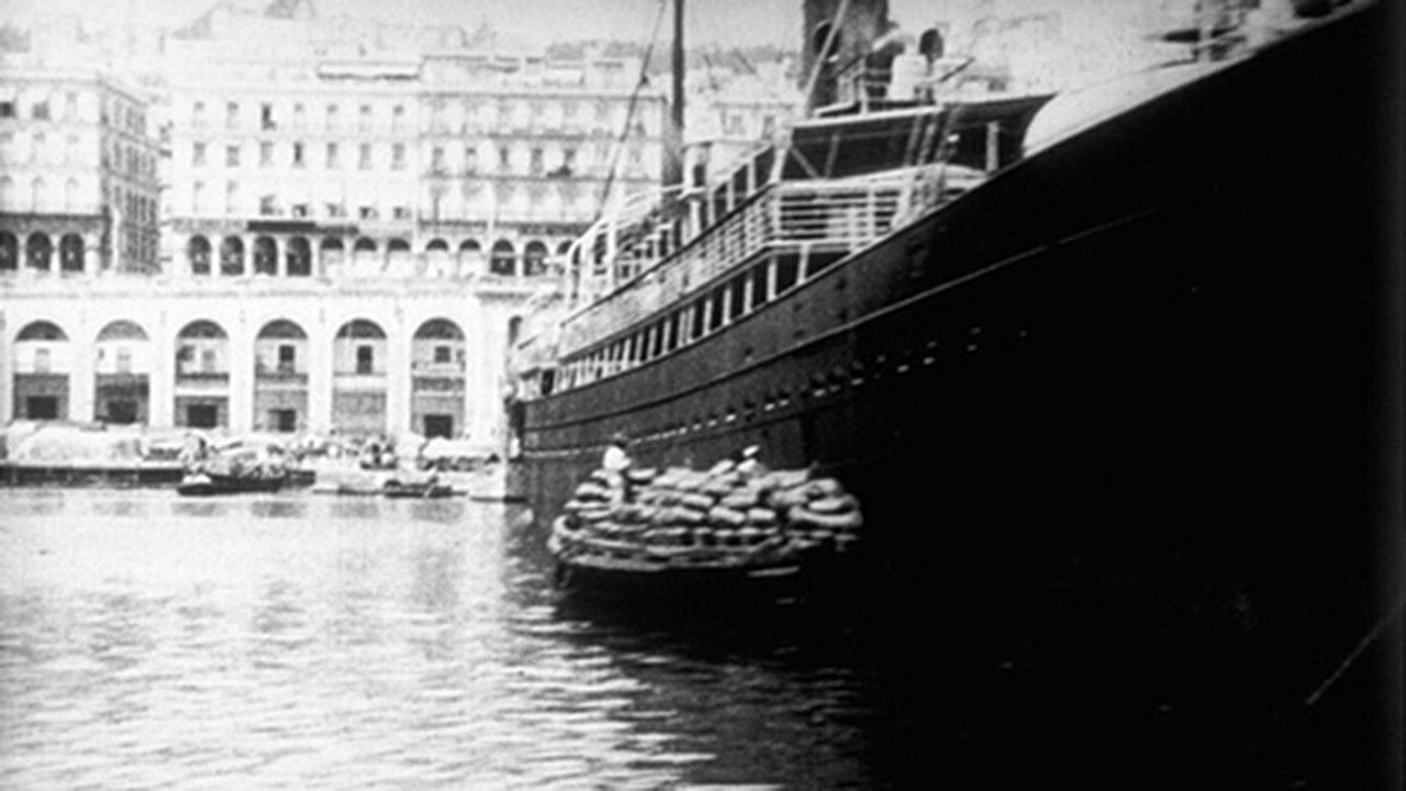 Panorama du port d'Alger (suite du précédent) backdrop