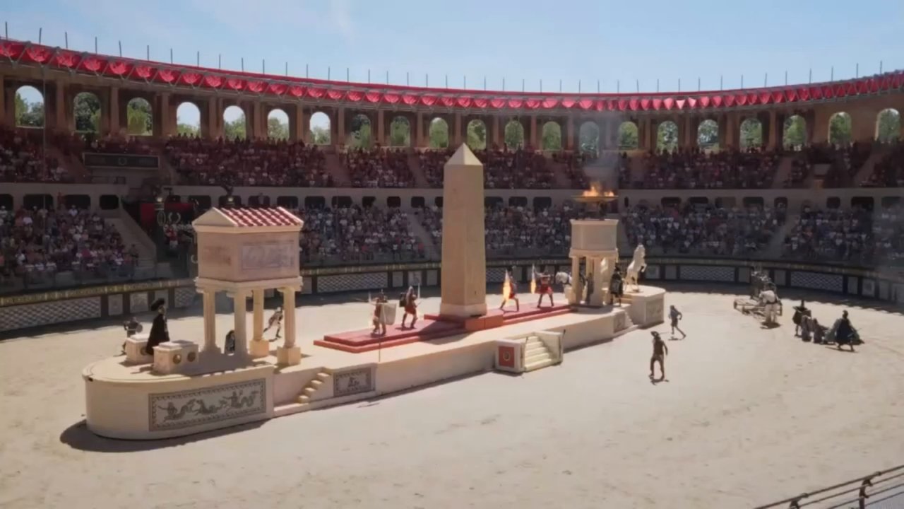 Les héros du Puy du Fou backdrop